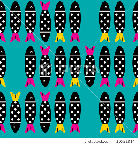 Fish Print Pattern Fish Print Pattern 20521814