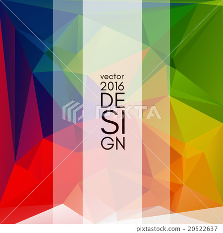 Colorful abstract design template Colorful abstract design template 20522637