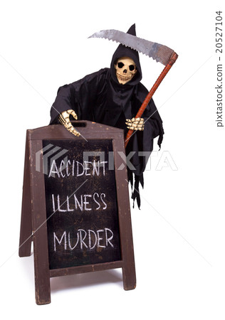 Grim Reaper with menu Grim Reaper with menu 20527104