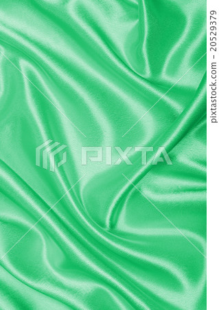 Smooth elegant green silk or satin texture  20529379