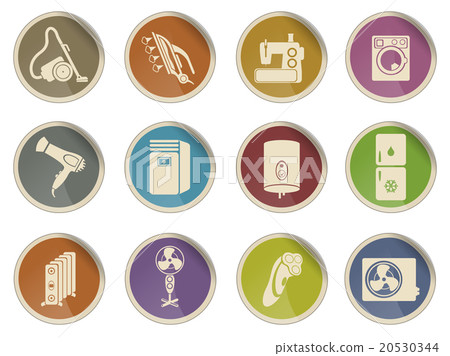 Home Appliances Icon Set Home Appliances Icon Set 20530344