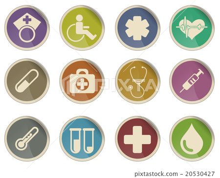 medical icon set 20530427