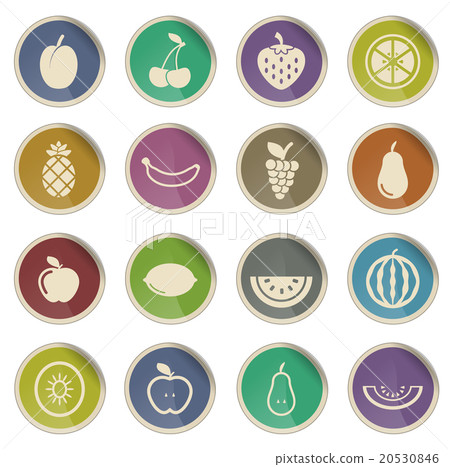 Fruits simply icons 20530846