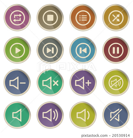 Media player icons 20530914