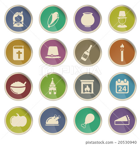Thanksgiving simply icons 20530940