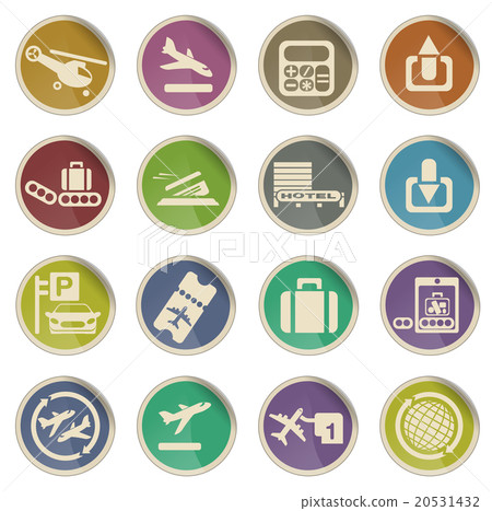 Airport icons 20531432