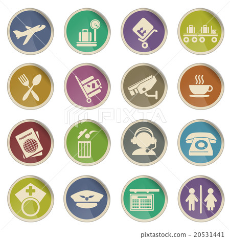Airport icons 20531441