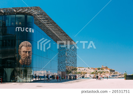 MUCEM building, civilizations museum of Europe and 20531751