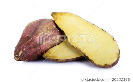sweet potato isolated on the white background sweet potato isolated on the white background 20532326
