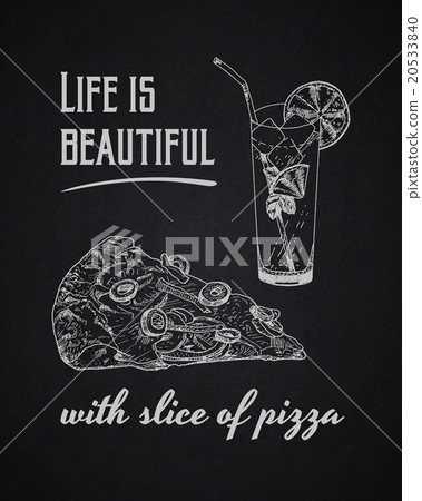 Chalk typographical background. Life is beautiful Chalk typographical background. Life is beautiful 20533840