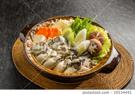 Common oyster noodomi pot japanese Oyster Miso Hot Pot 20534481