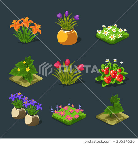 Farm of a Bed and Other Elements Farm of a Bed and Other Elements 20534526