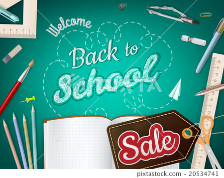 Back to School Sale. EPS 10 Back to School Sale. EPS 10 20534741