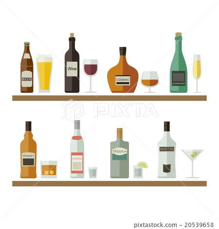 Drinks and beverages icons Drinks and beverages icons 20539658