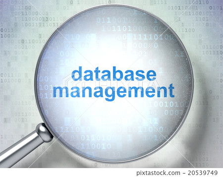Software concept: Database Management with optical 20539749