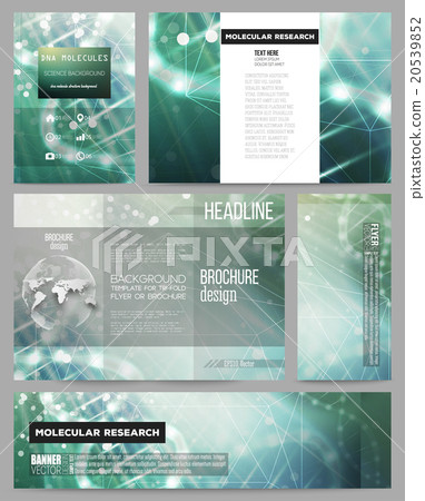 Set of business templates for presentation 20539852