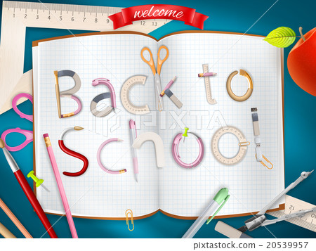 Back to school background. EPS 1 20539957