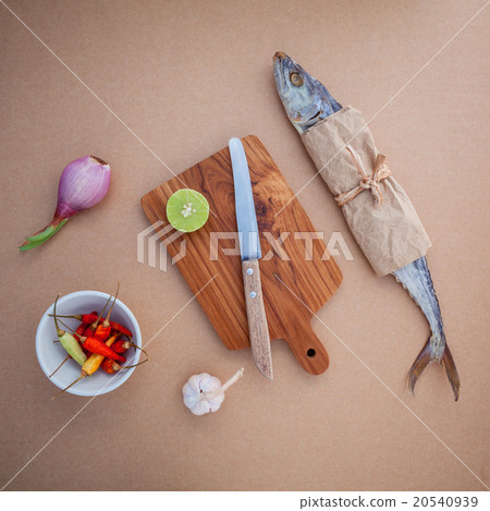 Prepare cooking traditional thai food . 20540939