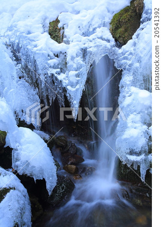 Winter clothing waterfall 20541392