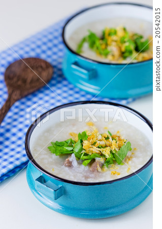 Rice congee mixed with meat 20542015