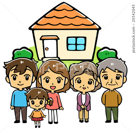 房子和家庭的姿勢1 20542045