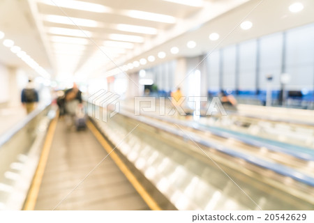 Abstract blur airport interior Abstract blur airport interior 20542629
