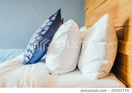 Pillow on bedroom Pillow on bedroom 20543754