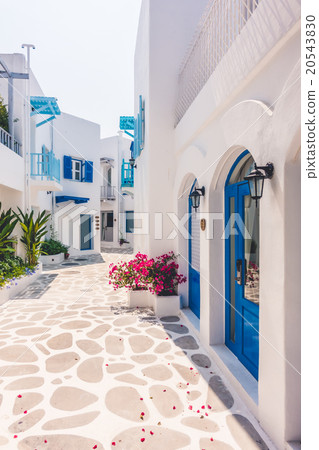 Beautiful architecture with santorini and greece style Beautiful architecture with santorini and greece style 20543830