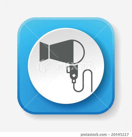 Hair dryer icon Hair dryer icon 20545227