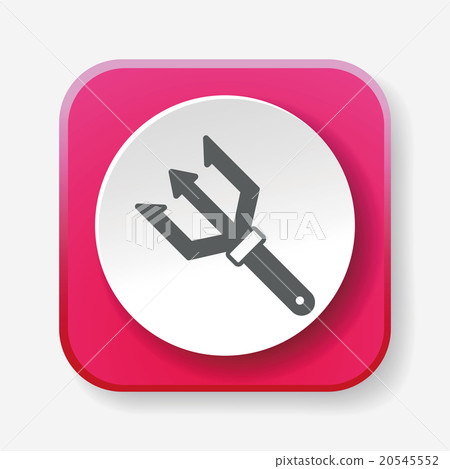 Fish spear icon Fish spear icon 20545552