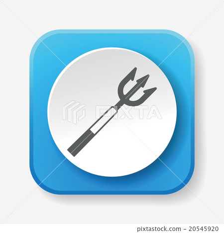 Fish spear icon Fish spear icon 20545920