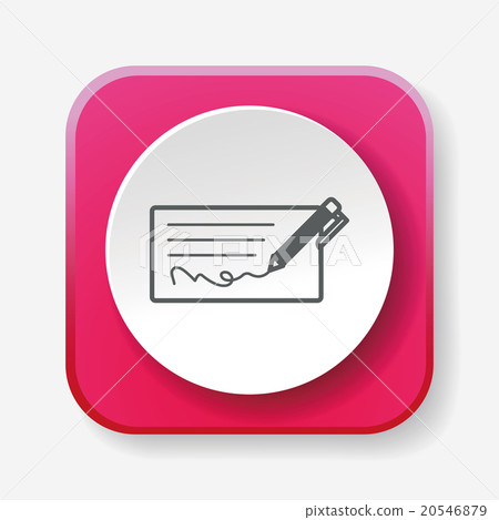 money check icon 20546879