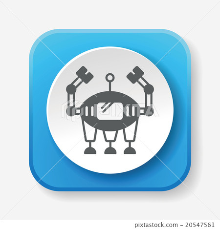 Space machine robot icon-插圖素材 [20547561] - PIXTA圖庫