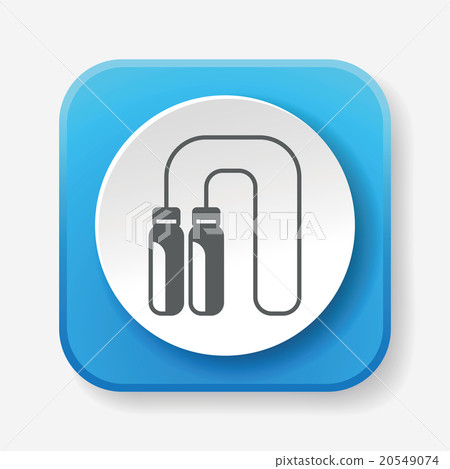 toy skipping rope icon 20549074
