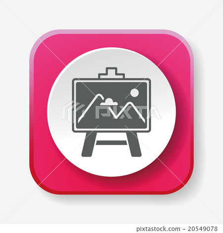 painting artwork icon painting artwork icon 20549078