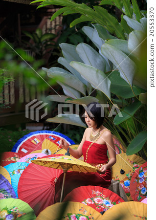 Thai Woman In Traditional Costume 20553370