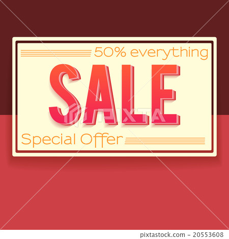 Super sale banner. 20553608