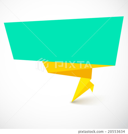 Super origami banner. Super origami banner. 20553634