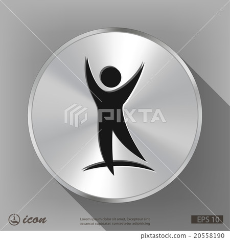 Pictograph of success people Pictograph of success people 20558190