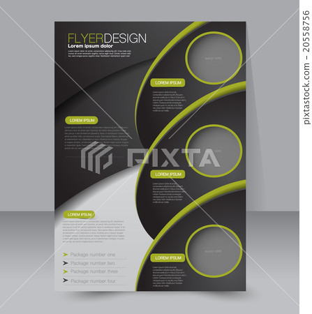 Brochure template. Business flyer.  20558756