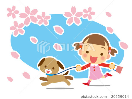 Sakuraguki Doggy and a Girl 20559014