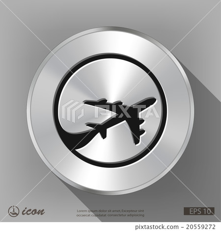 Pictograph of airplane 20559272