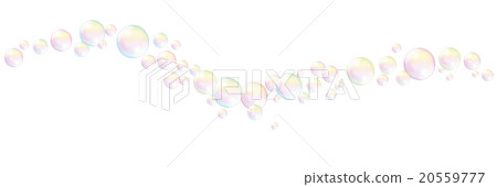 Blow Soap Bubbles Foam Wave White 20559777