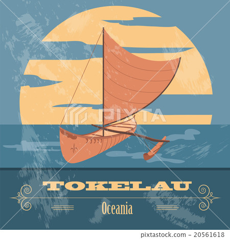 Tokelau. Polynesian canoeing.  20561618