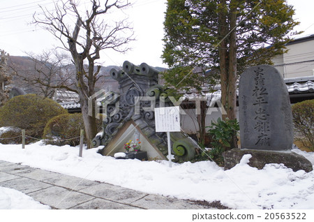 Shinshu Suwa Sadamatsuin Matsudaira Tadaki Tombstone Guide Tokugawa Ieyasu's sixth son, Shunshu Toshihide The end of a devastating devote 20563522