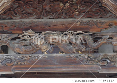 Shinshu Matsumoto的文化遺產Non Mogami Temple（Muku Kuji）Hondo Ryu的雕塑Su訪Tachikawa風格的傑作建築和雕塑 20564342