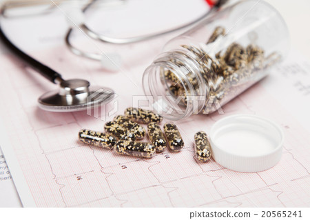 Medical report and cardiogram 20565241