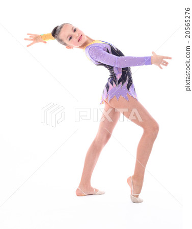 Beautiful flexible girl gymnast 20565276