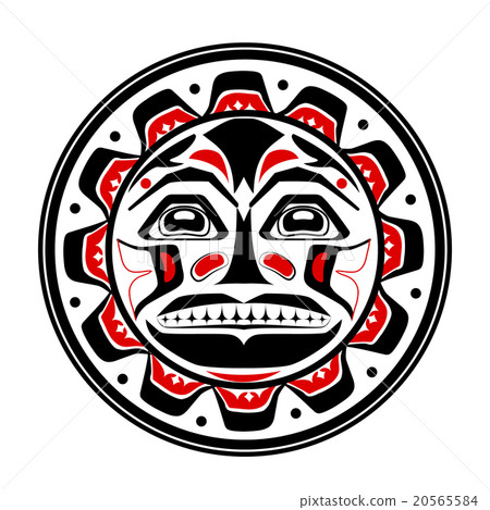 Vector illustration of the sun symbol 20565584