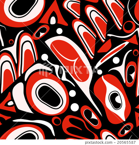 abstract red background native north american 20565587